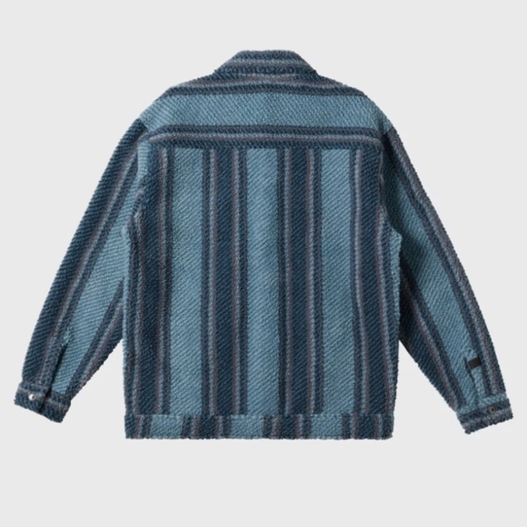 NWT Quicksilver Sherpa Fleece Overshirt men's size XL - Picture 4 of 11